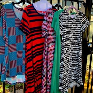 New dresses and skirt bundle (7) pieces of clothing